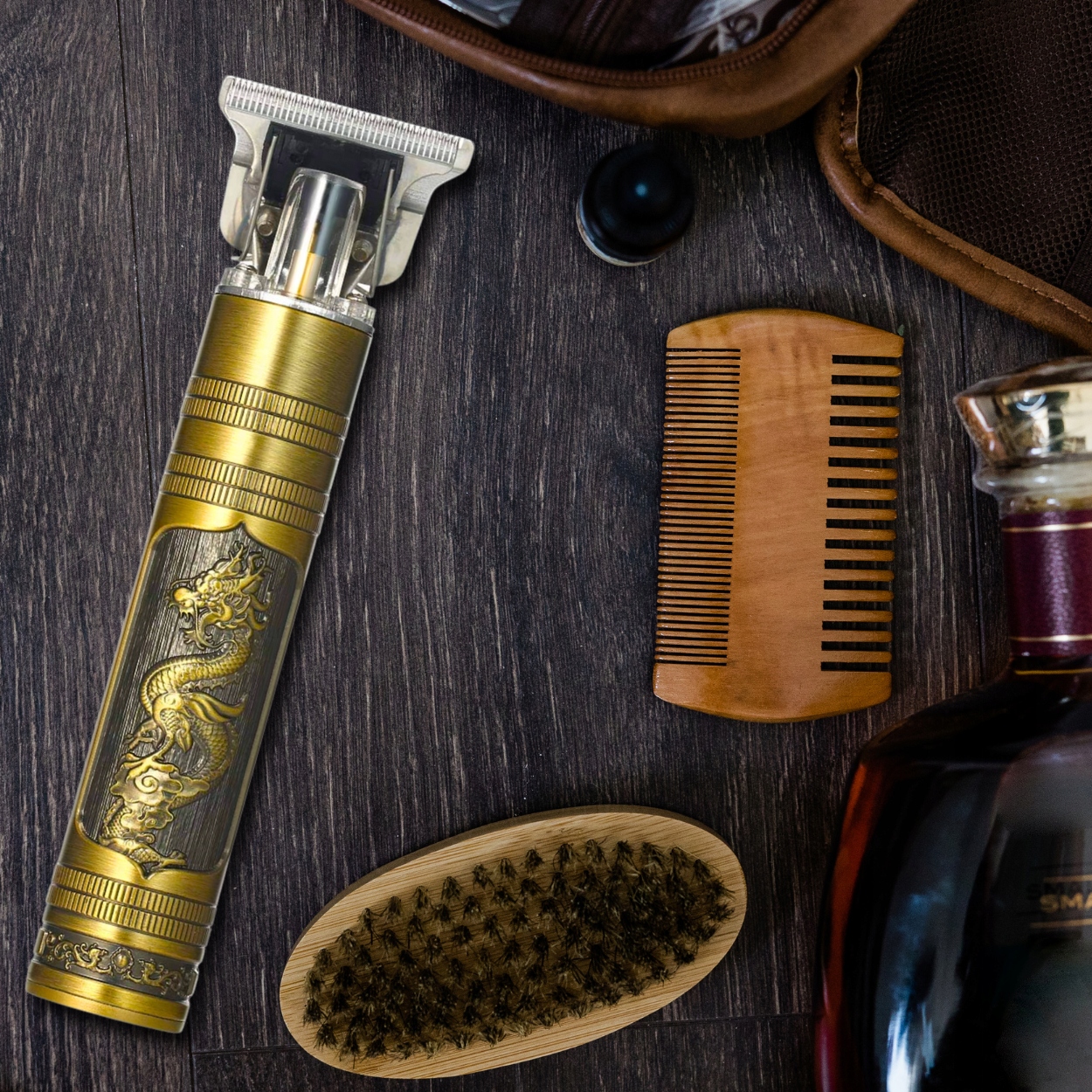 TRYMER MASZYNKA GOLARKA DO STRZYŻENIA GOLENIA BRODY WŁOSÓW ZAROSTU PREZENT Możliwość mycia pod wodą tak