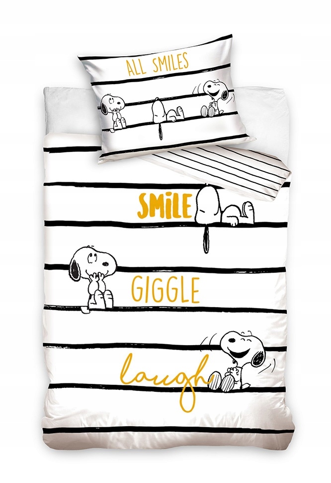 

Pościel Młodzieżowa Snoopy 140x200 bawełna