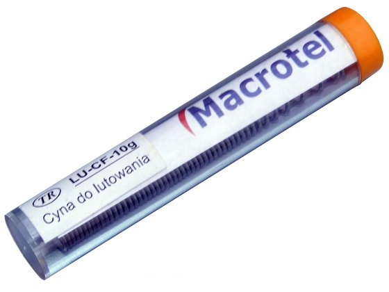 Cyna Do Lutowania Poręczna Fiolka 1mm Cynel 16g