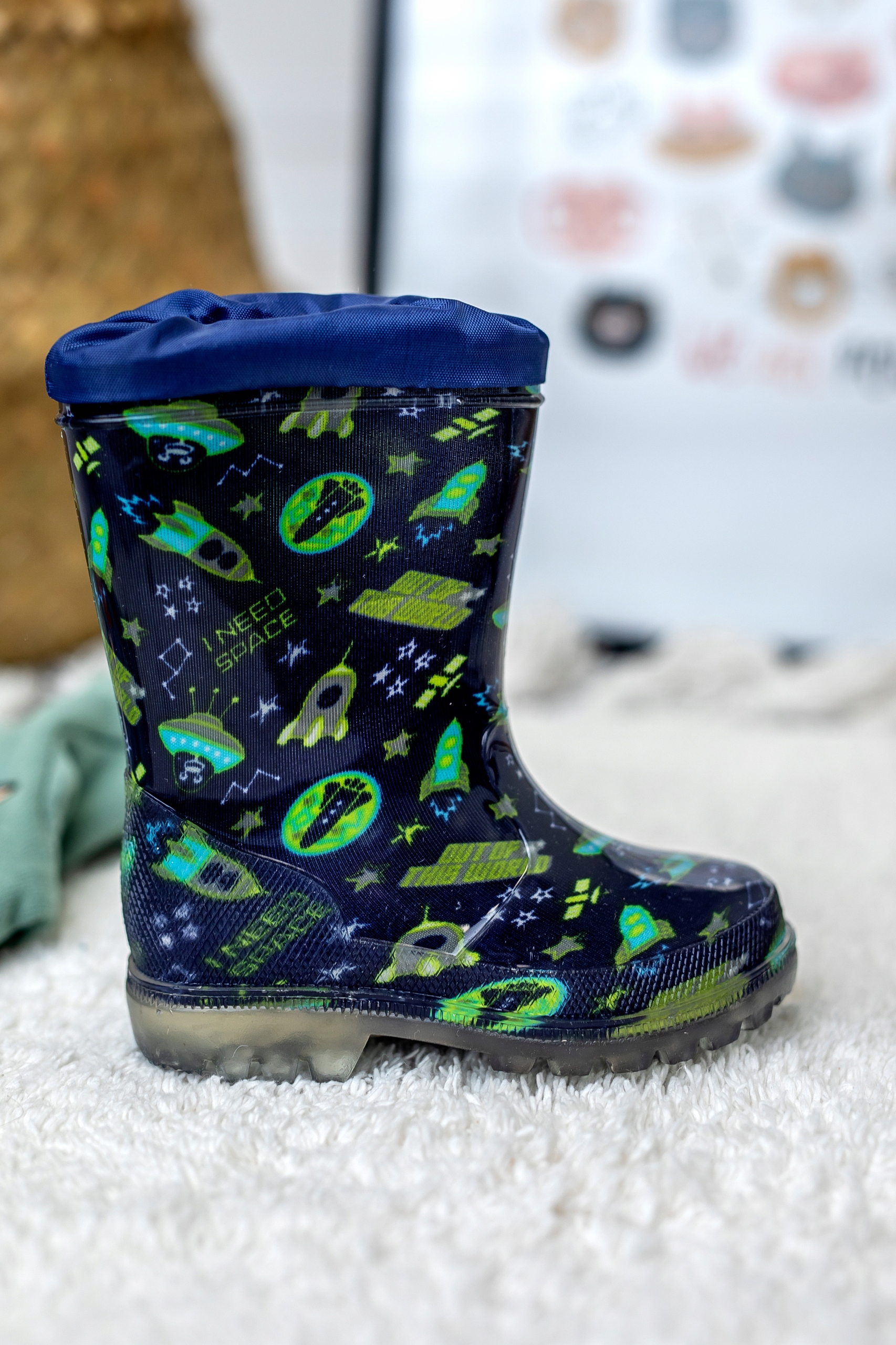 Kalosze dziecięce rakieta granatowe WOJTYŁKO (25) Kod producenta 2G4421G