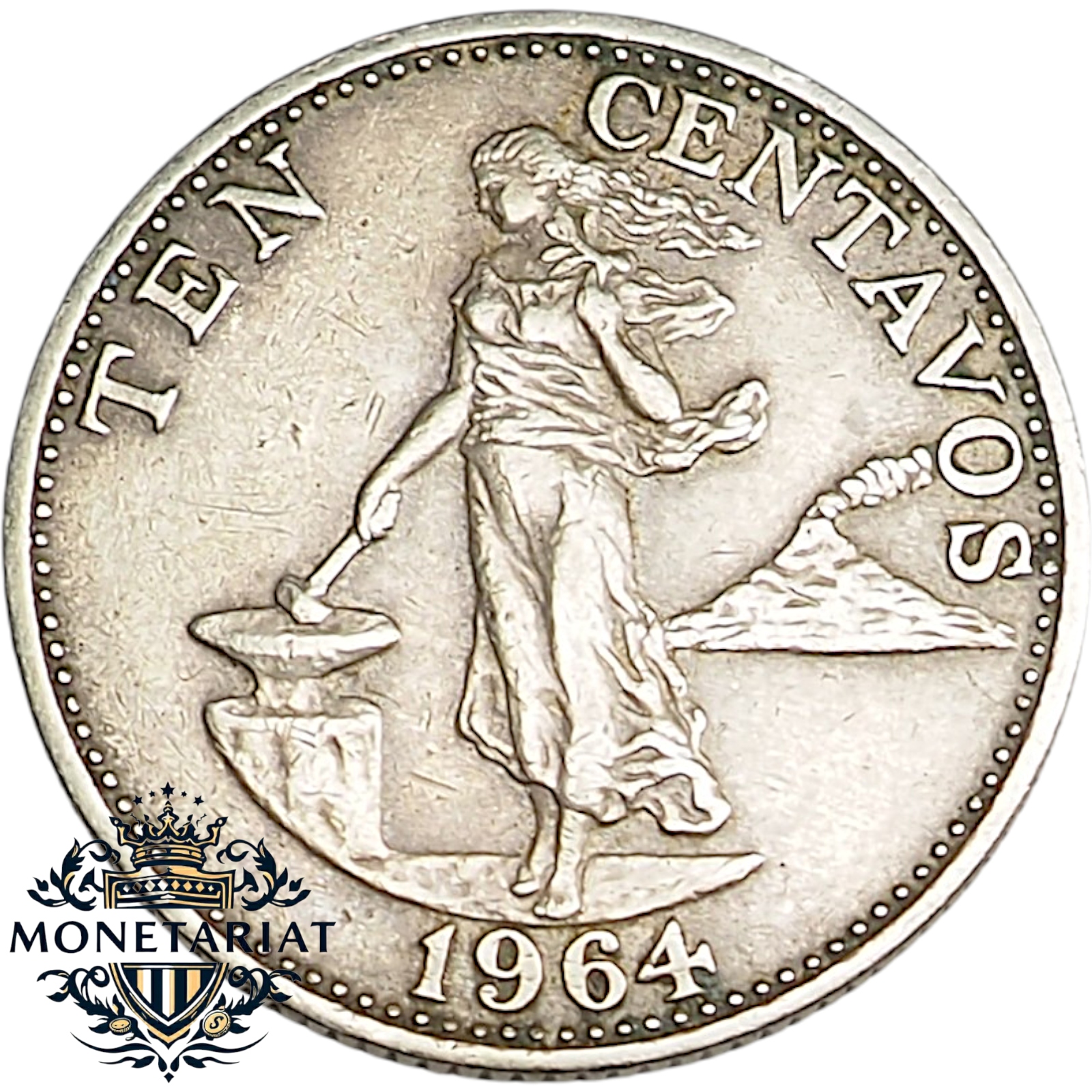 10 CENTAVOS 1964 FILIPINY