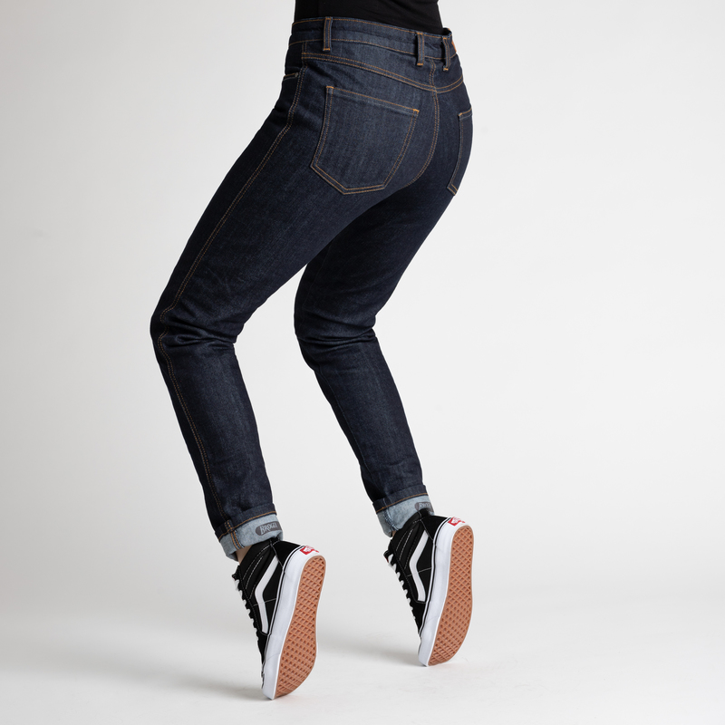 Jeansy Motocyklowe BROGER California Navy W28L30 Producent Broger