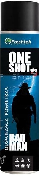 

Odświeżacz powietrza One Shot Bad man 600 Freshtek