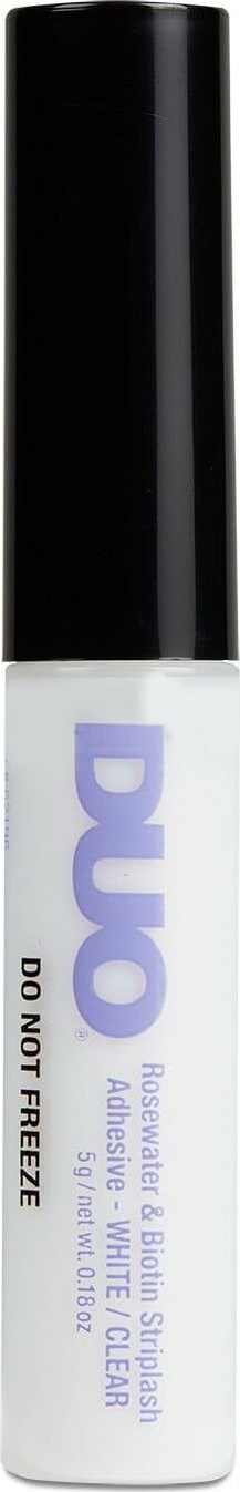DUO Klej do rzęs z wodą różaną i biotyną CLEAR