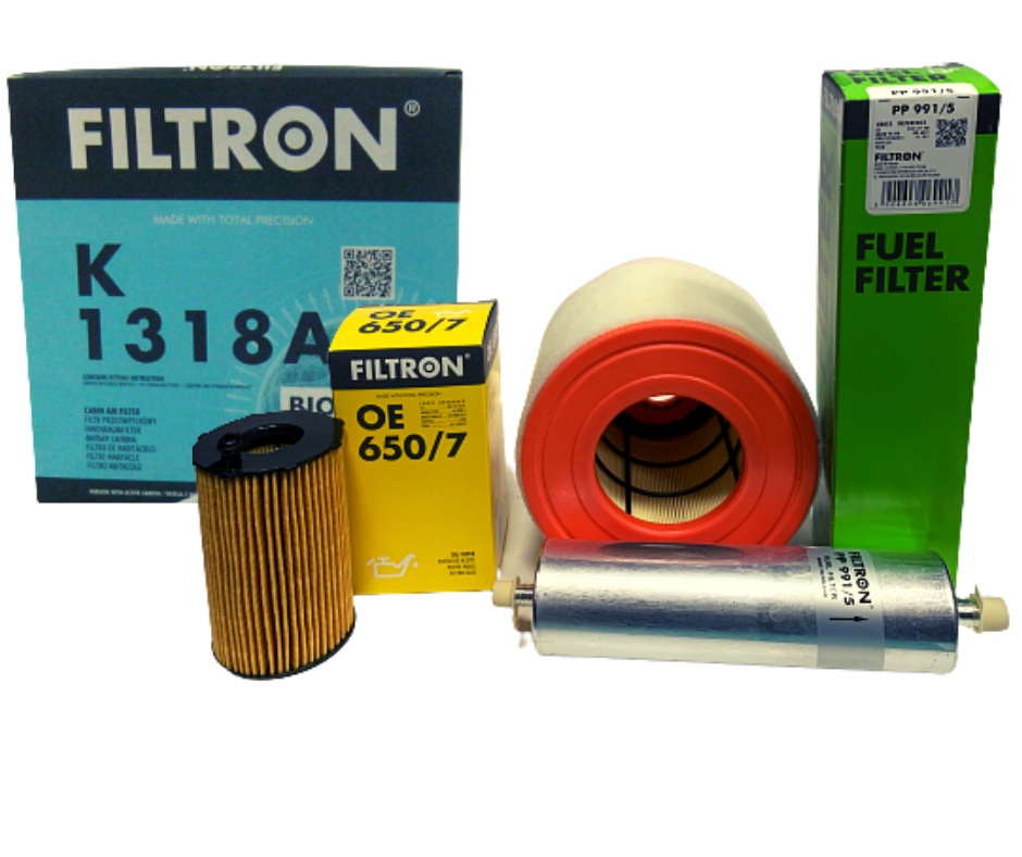 Sada 4 Filtrů Filtron Pro Audi A6 C7 A7 3.0 Tdi