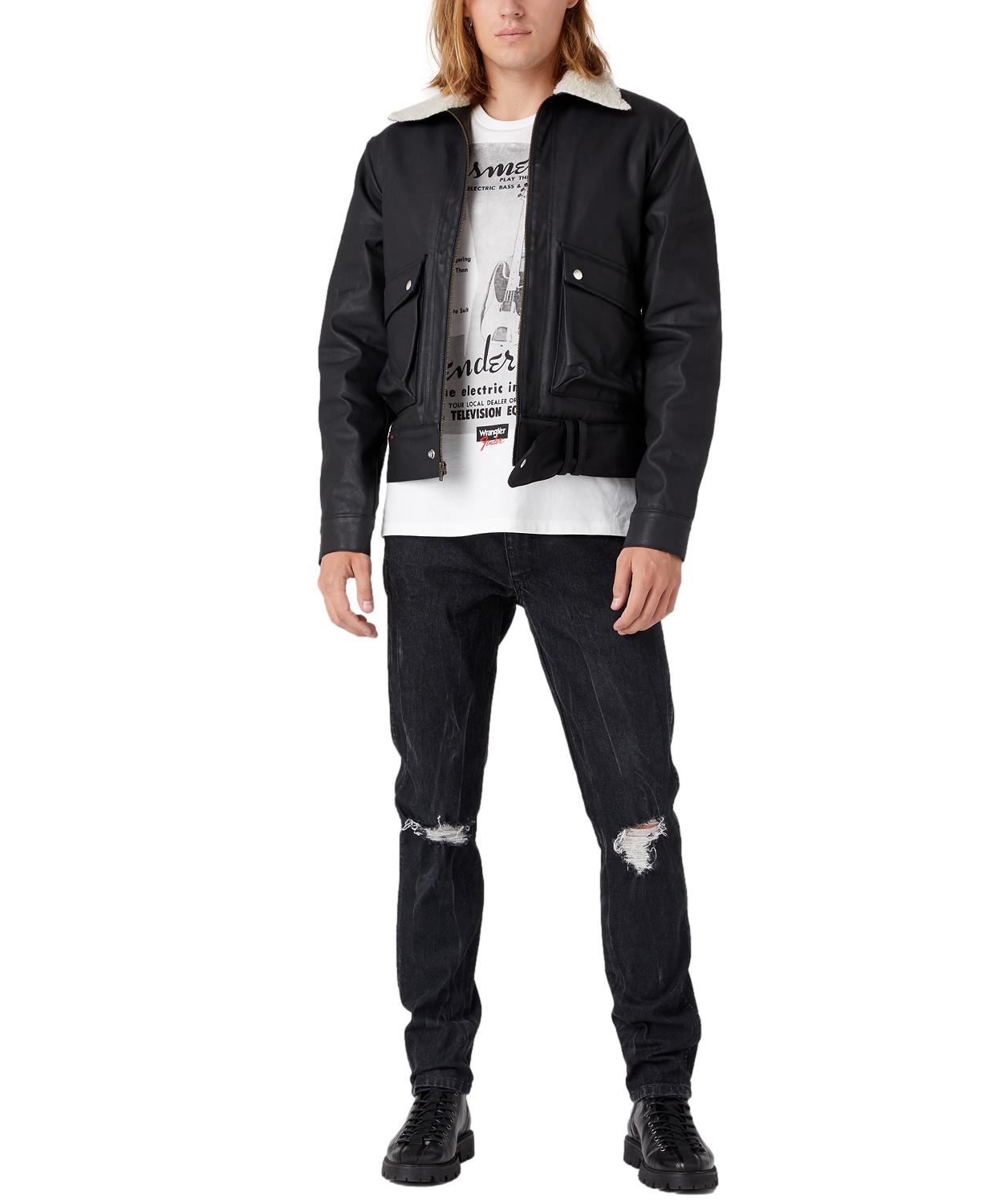 Jeansy Wrangler Larston W18S3018O Black 32 / 32 Marka Wrangler