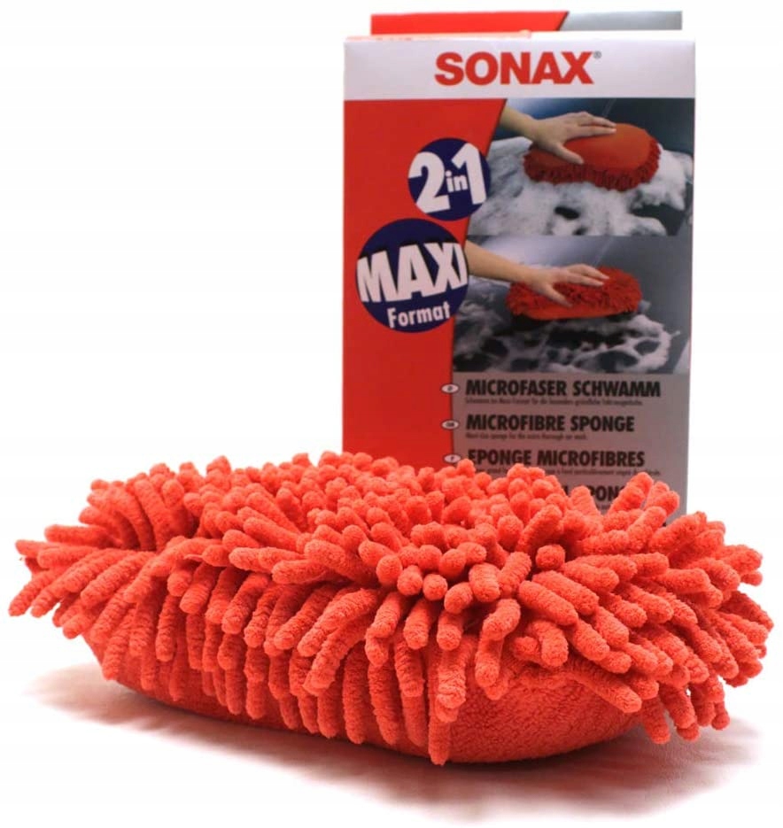 

Sonax Duża Gąbka Z Mikrofibry Do Mycia Samochodu