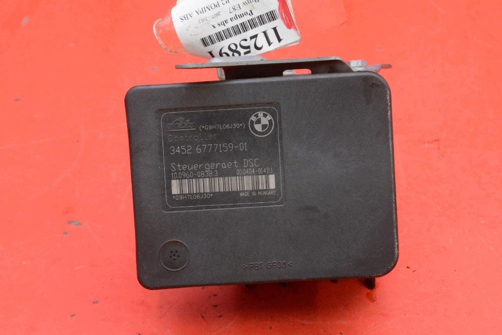 Pompa ABS 6777158-01 10.0206-0344.4 BMW E87 1.6i 122 KM LIFT 07-12