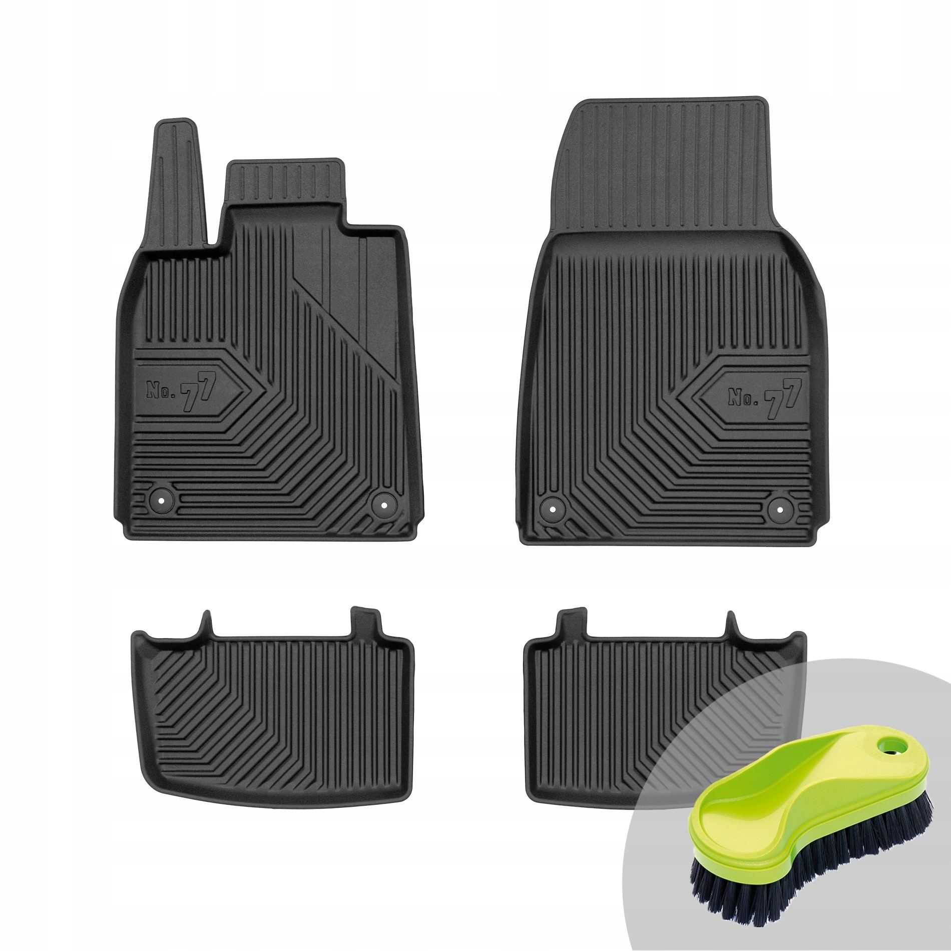 ФРОГУМ Килимки автомобільні до Audi е-Трон GT, до Porsche Taycan + щітка