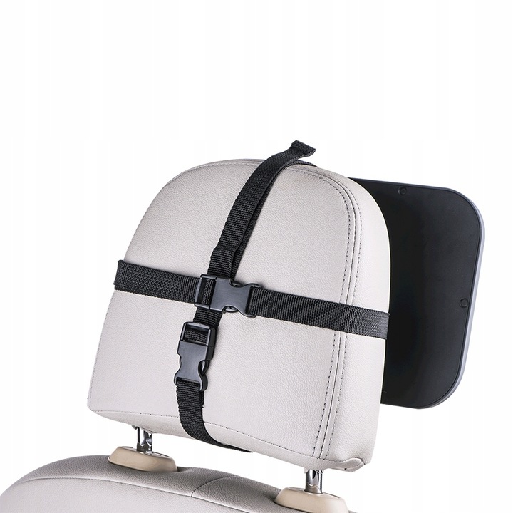 LUSTERKO DO OBSERWACJI DZIECKA W SAMOCHODZIE AUCIE REGULOWANE 360° AKUKU Kolor dominujący czarny