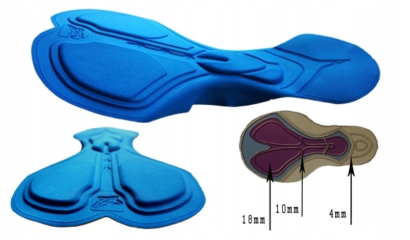 Komplet rowerowy -Geometric-VIKASPORT -S Materiał dominujący poliester