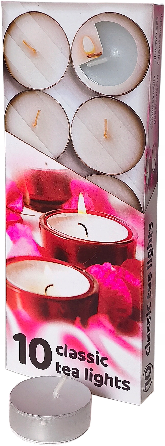 Podgrzewacze bezzapachowe tradycyjne kartonik 10 sztuk