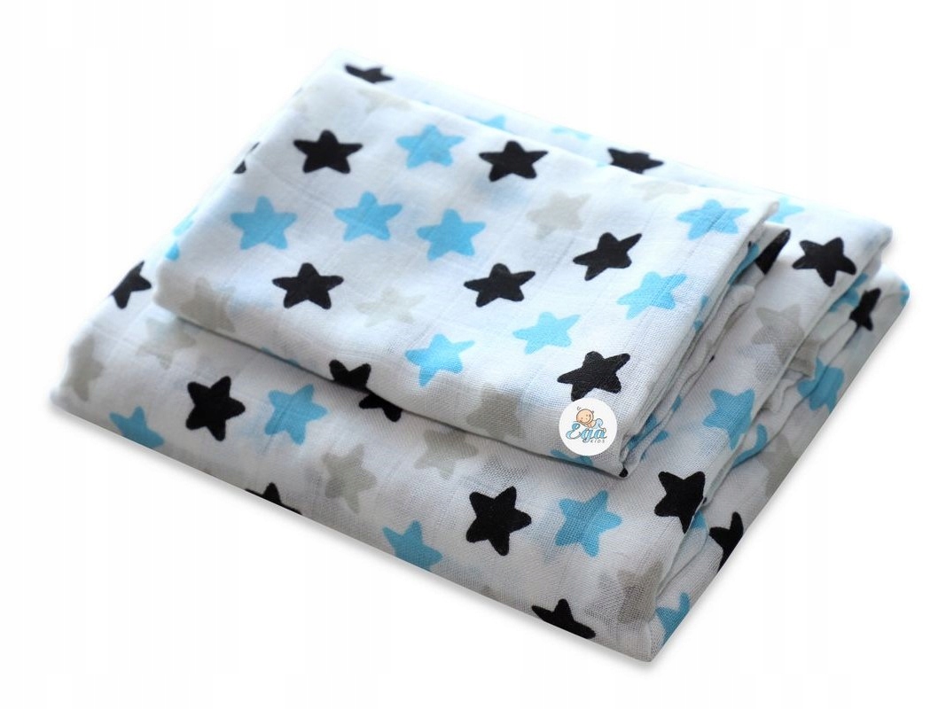 EGA Pieluszki BAMBUSOWE OTULACZ Kocyk 120/120 i 60/60 Pieluchy ZESTAW EAN (GTIN) 5907810526209