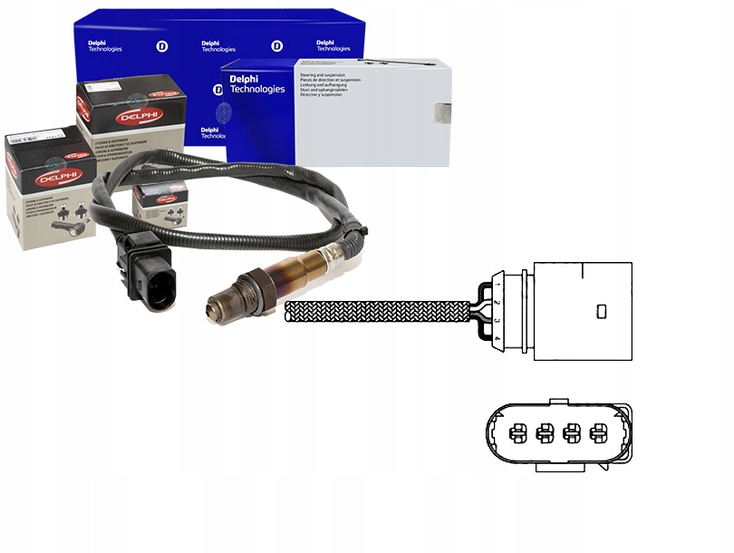 Delphi Lambda Sonda 06B906265B O6B9O6265B