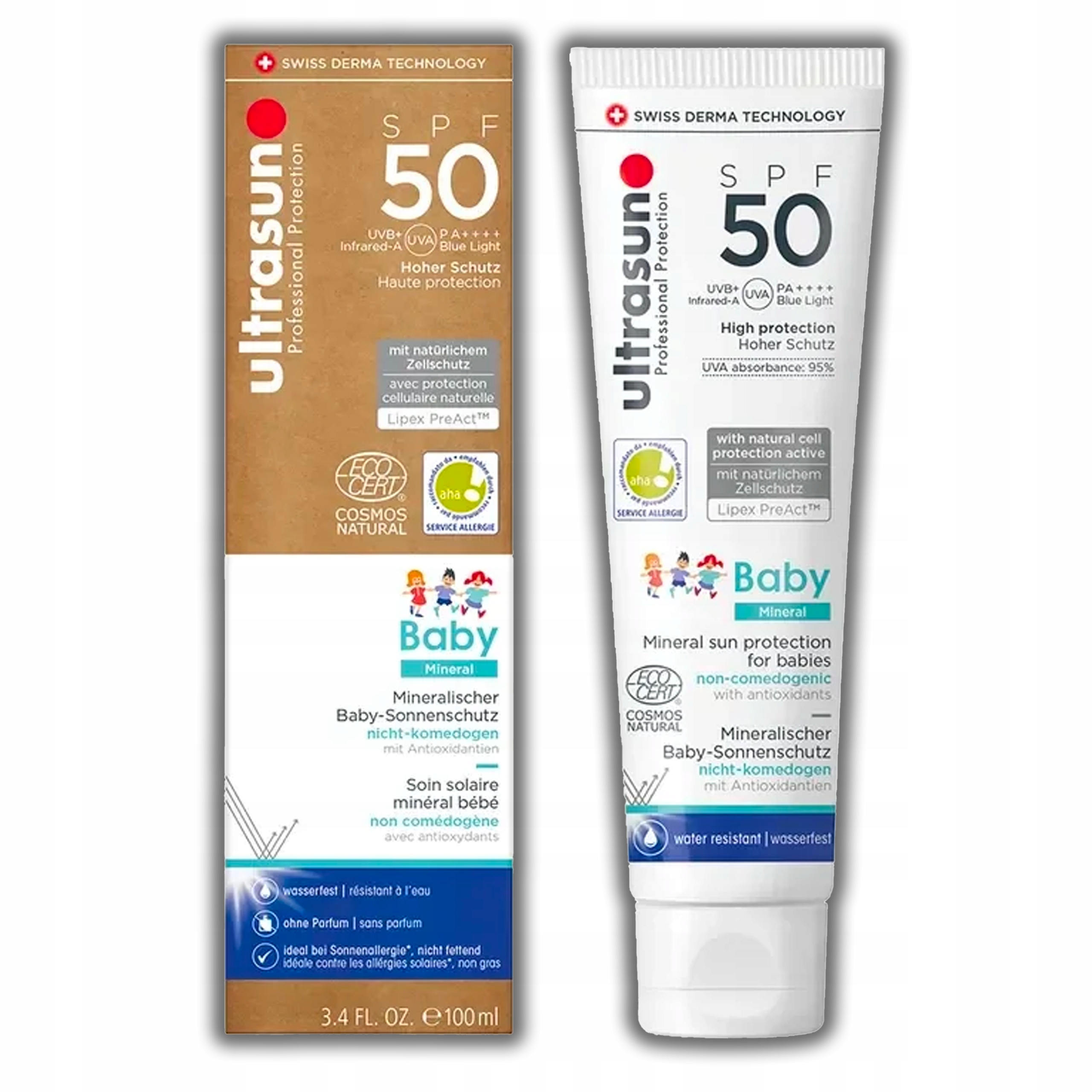 ULTRASUN BABY MINERAL SPF 50 100ML