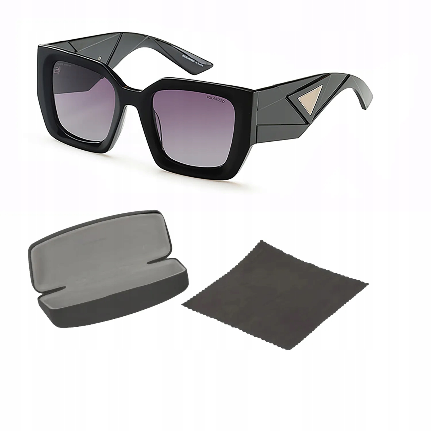 Solano SS90202B Černé dámské polarizační sluneční brýle