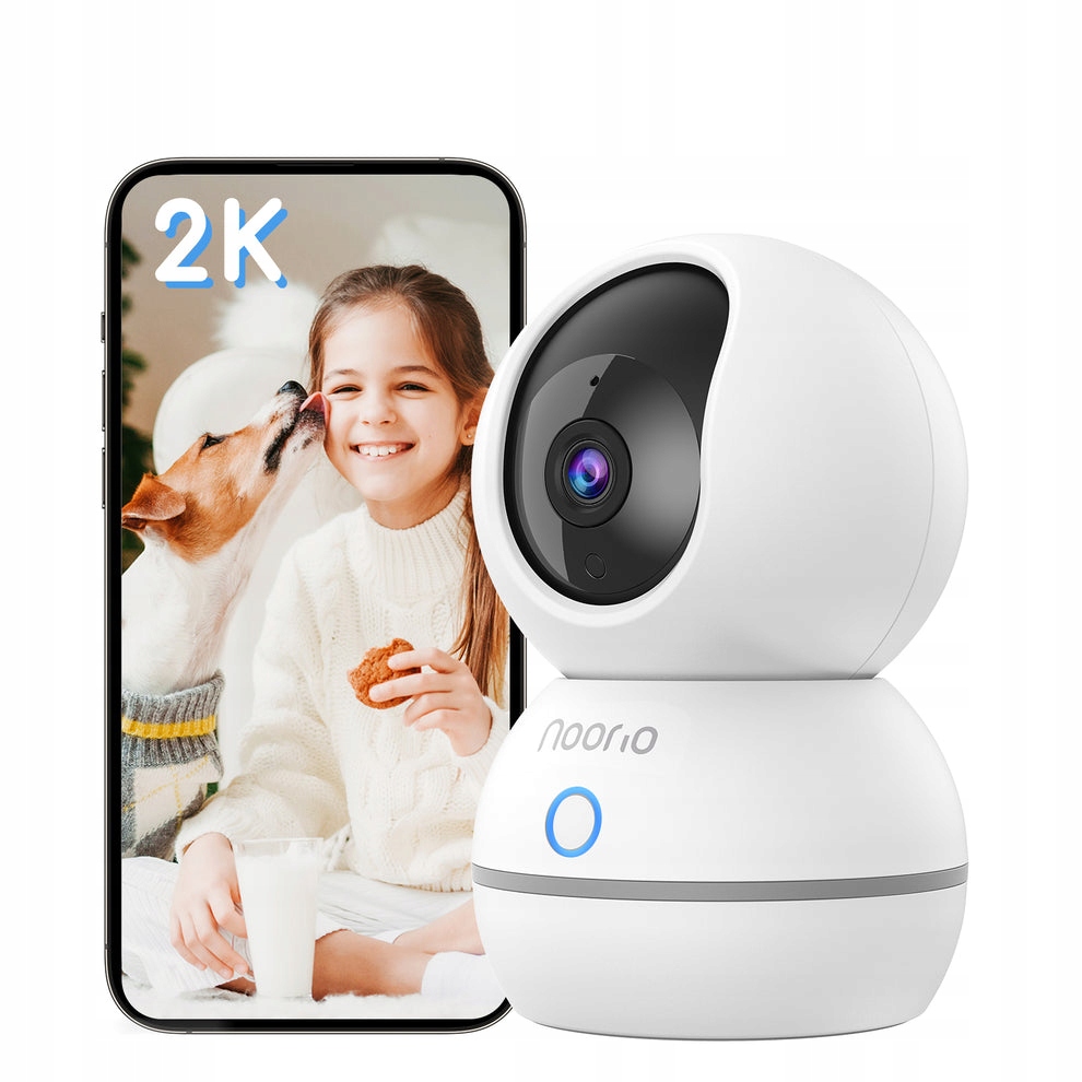 Noorio CS201 Vnitřní kamera 2K 2.4 G 360°