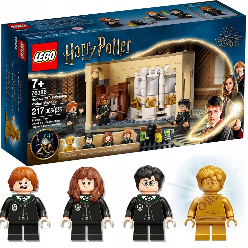 

Lego 76386 Eliksir Złoty Harry Potter 4 figurki