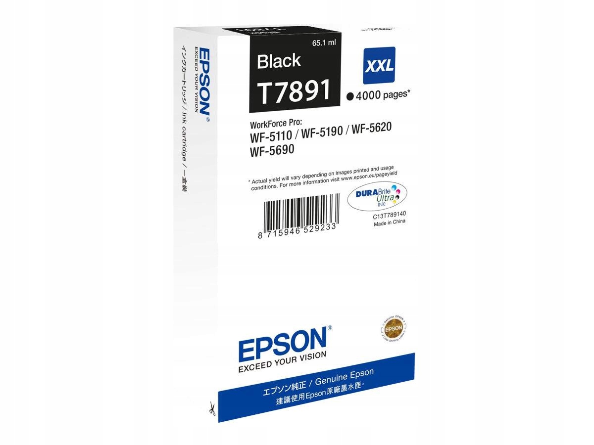 Epson C13T789140 Epson T7891 black 65 ml WF-5110DW WF-5190DW WF-5620DWF
