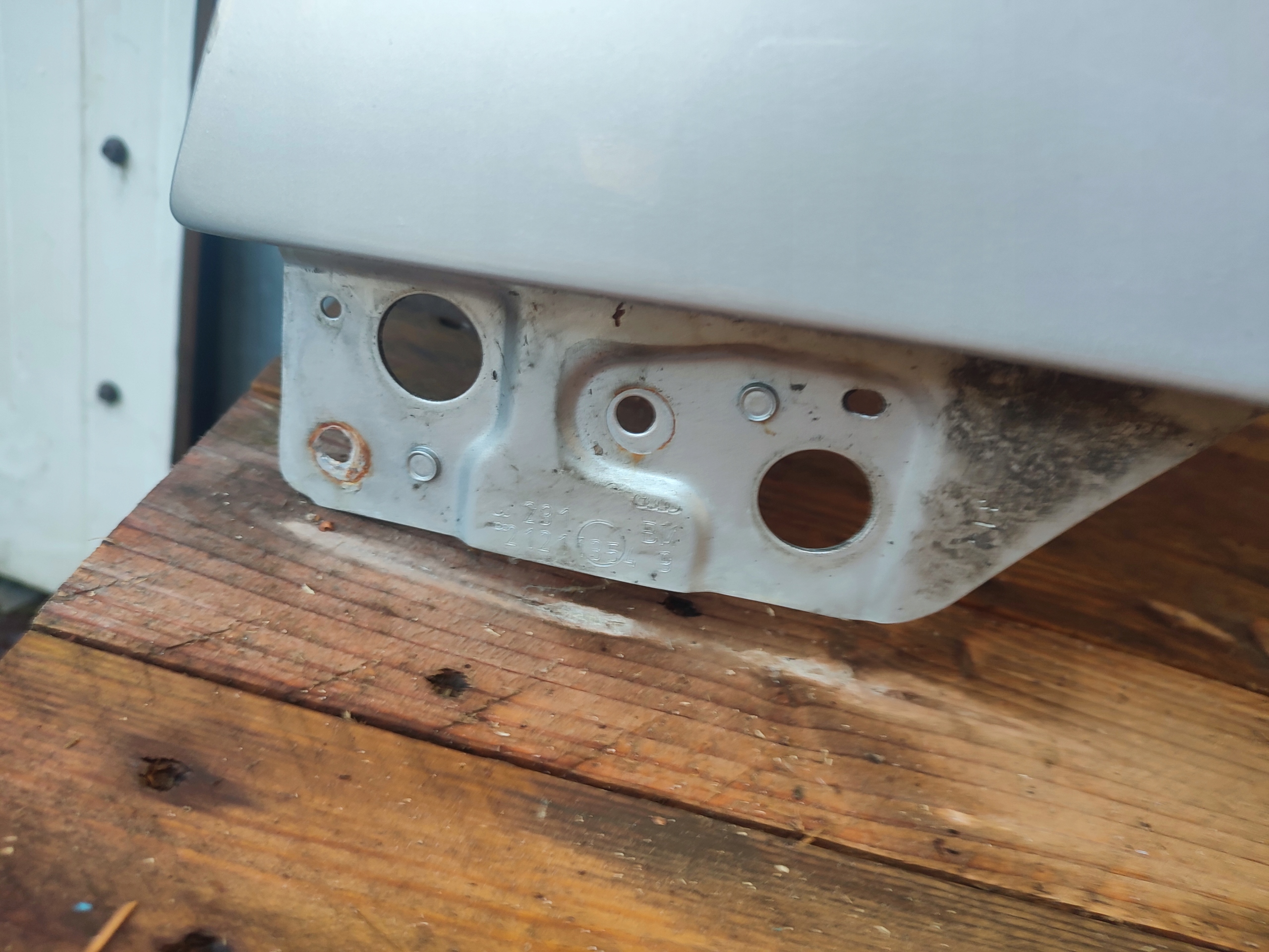 fender left front front audi a6 c6 ly7w przedlift