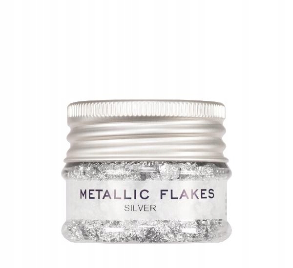 Kryolan Metalic Flakes Fólie vločky Stříbrné