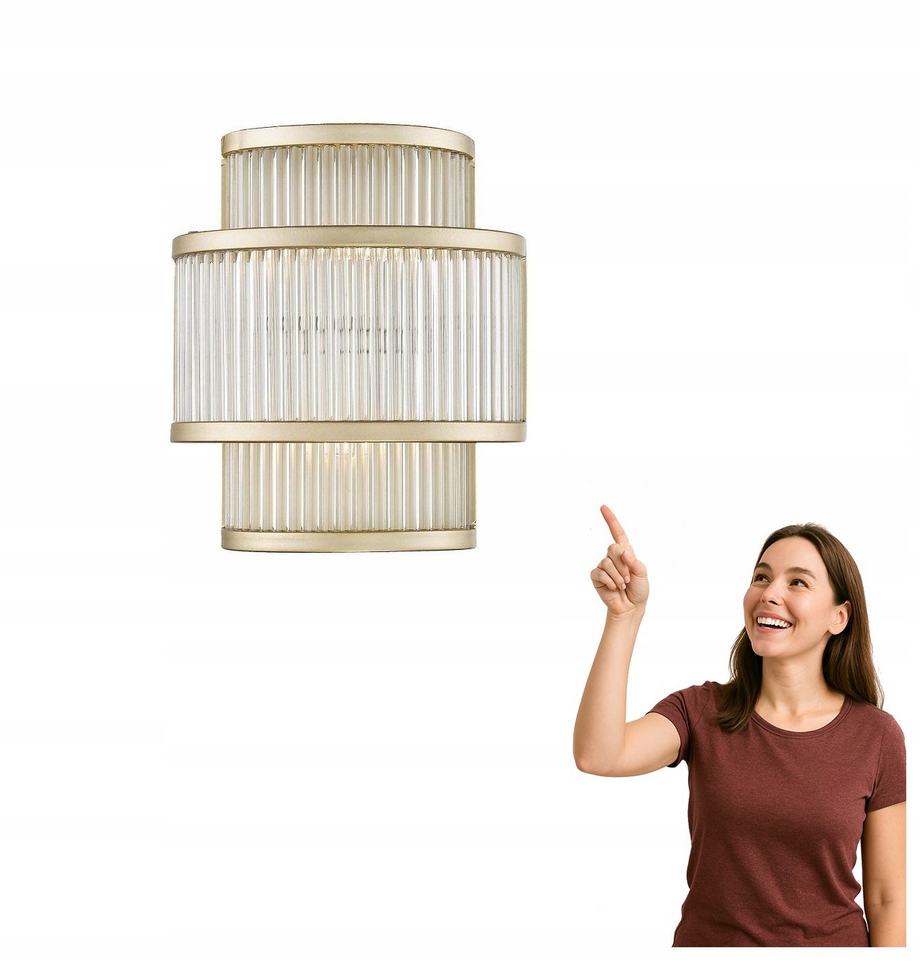Nástenná lampa Sergio W0528-02B-V6AC Zuma Line