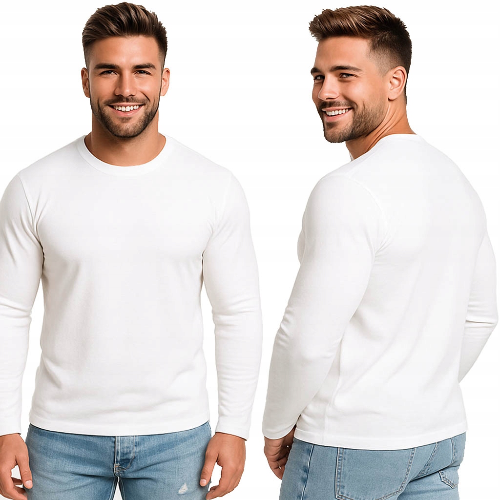 Halenka Tričko Pánské S Dlouhým Rukávem Longsleeve Premium Přiléhavá S