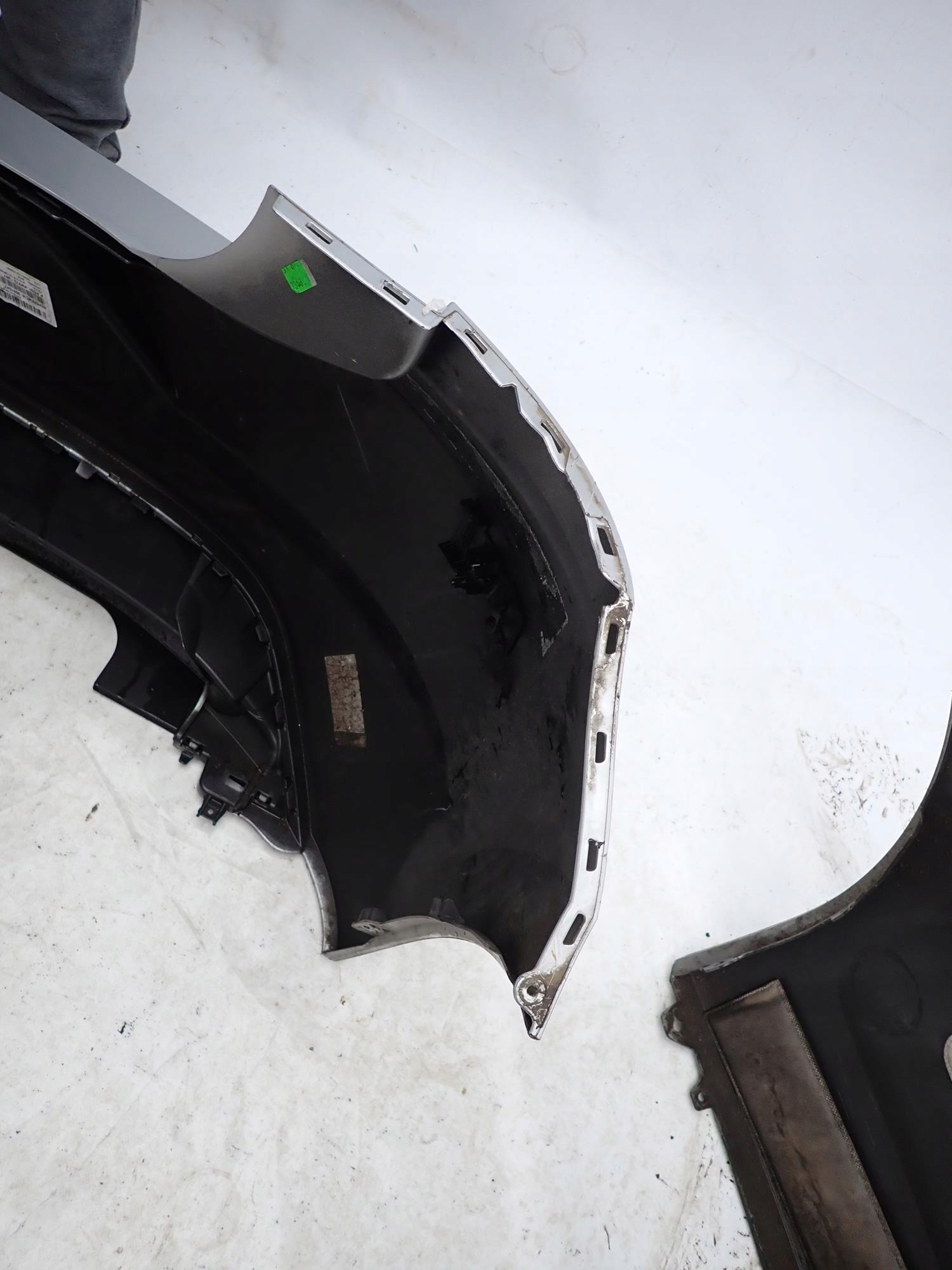VW POLO VI 6 2G 17-21 bumper rear part rear 4XPDC