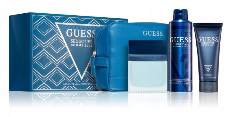 GUESS ZESTAW PREZENTOWY 2023 DLA MĘŻCZYZN 4w1