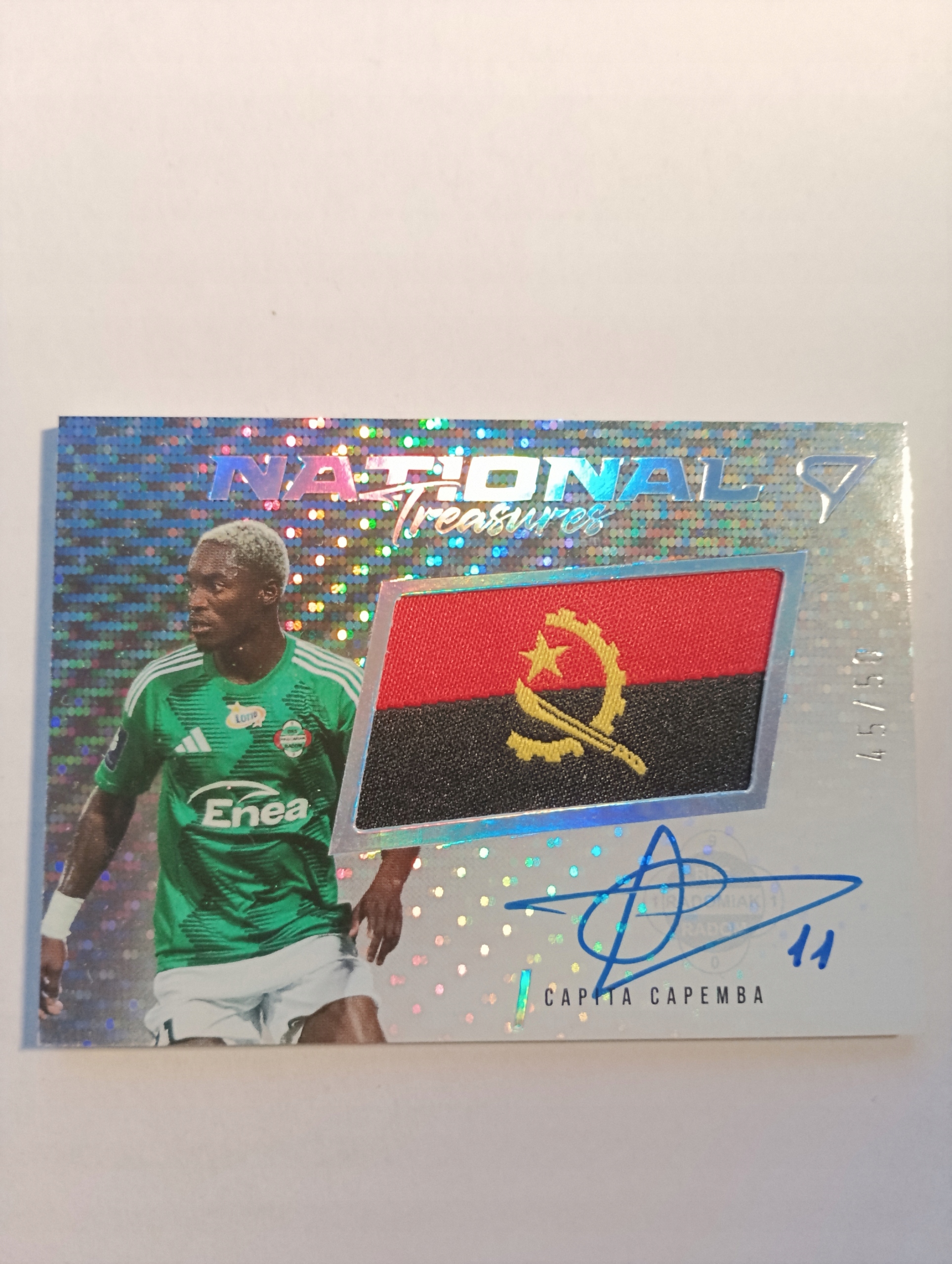 SportZoo Ekstraklasa 2025/26 National Treasures Signature C. Capemba 45/50