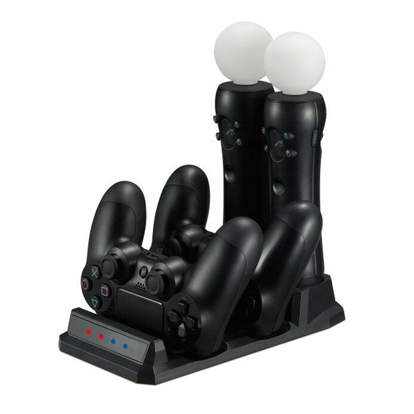 

Podstawka z ładowarką 2 x pad 2 x Move do PS4