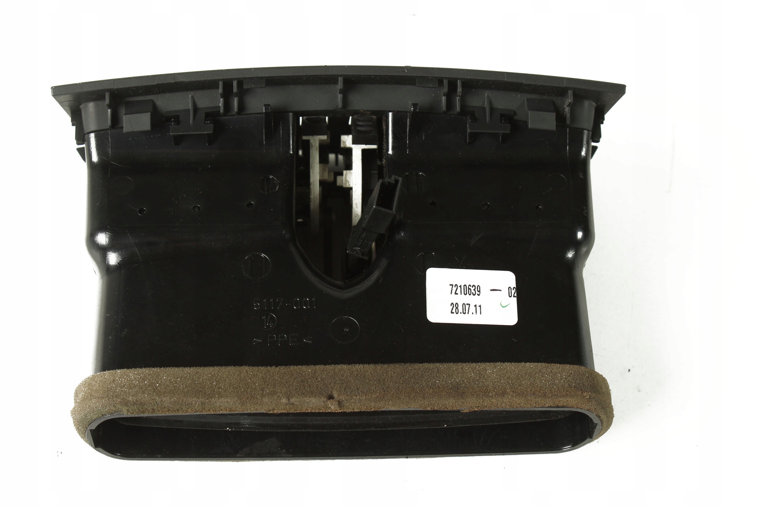 BMW E90 E91 Kratka wlotu powietrza 7210639 Strona zabudowy tył