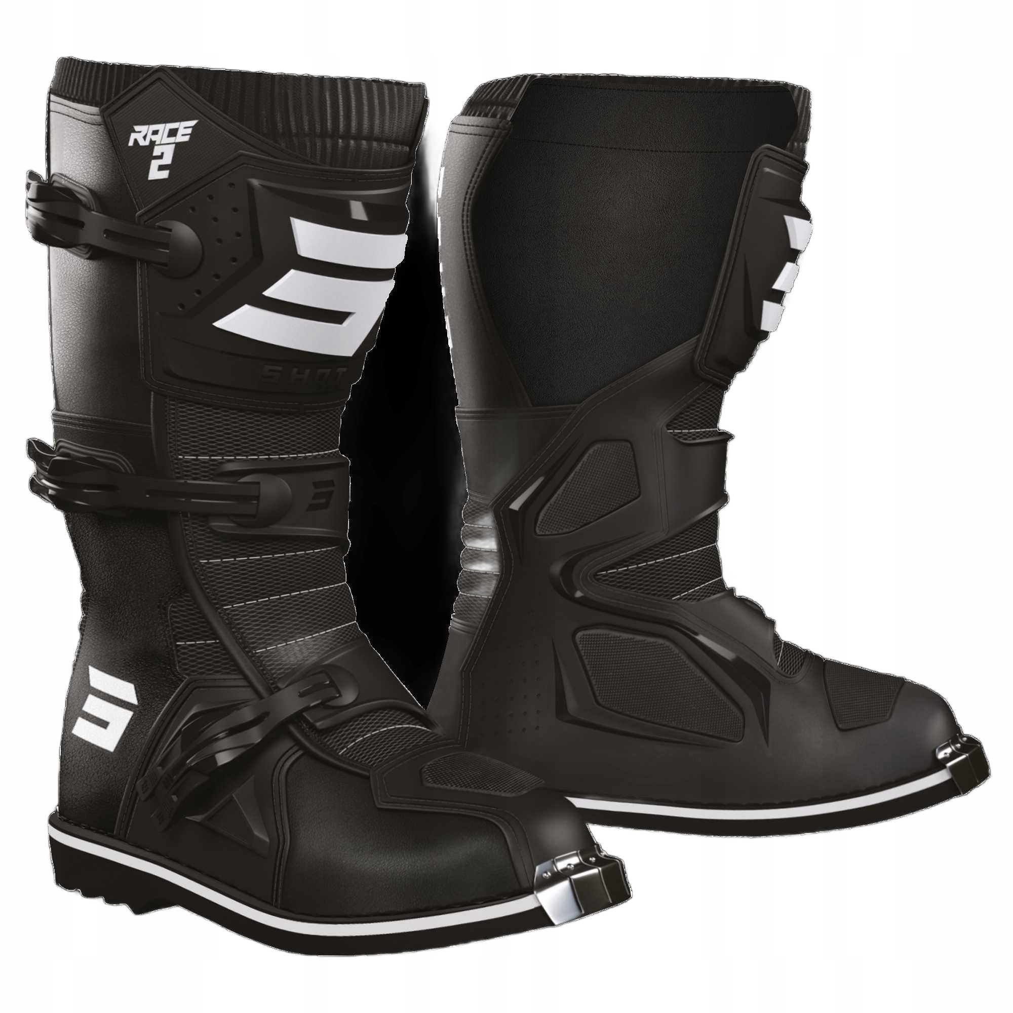 Detské Topánky Na Cross Shot Race 2 Kid Black 34 A09-24D2-A02-34