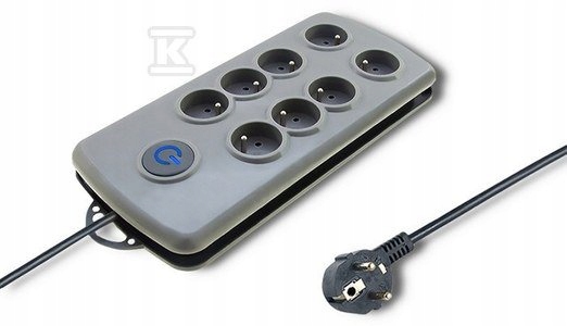 Protipřepěťová Ochrana 8 Zásuvek 2.5 M