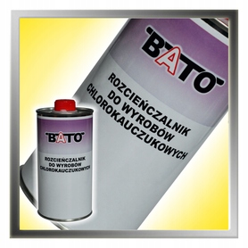 Rozcieńczalnik do WYR CHLOROKAUCZUKOWYCH 0,5L BATO