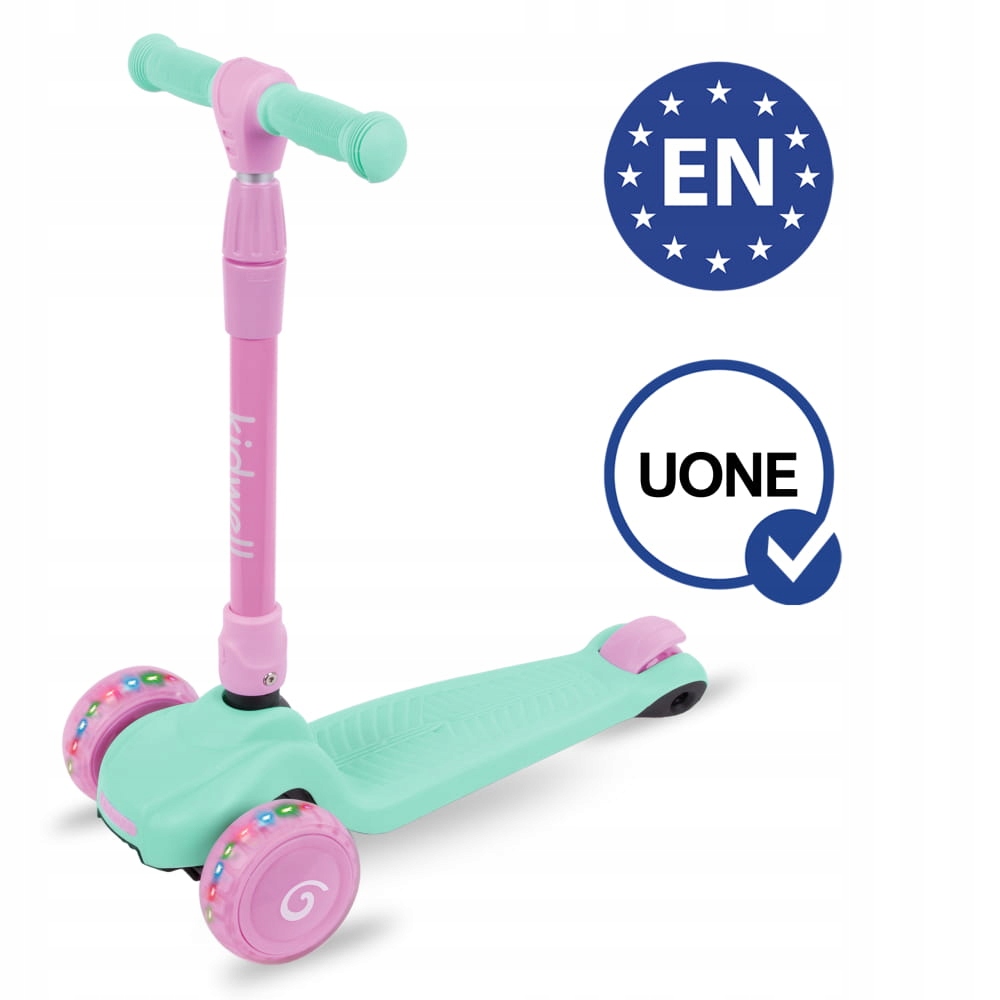 HULAJNOGA TRÓJKOŁOWA DLA DZIEWCZYNKI Kidwell JAX Długość podestu 31 cm