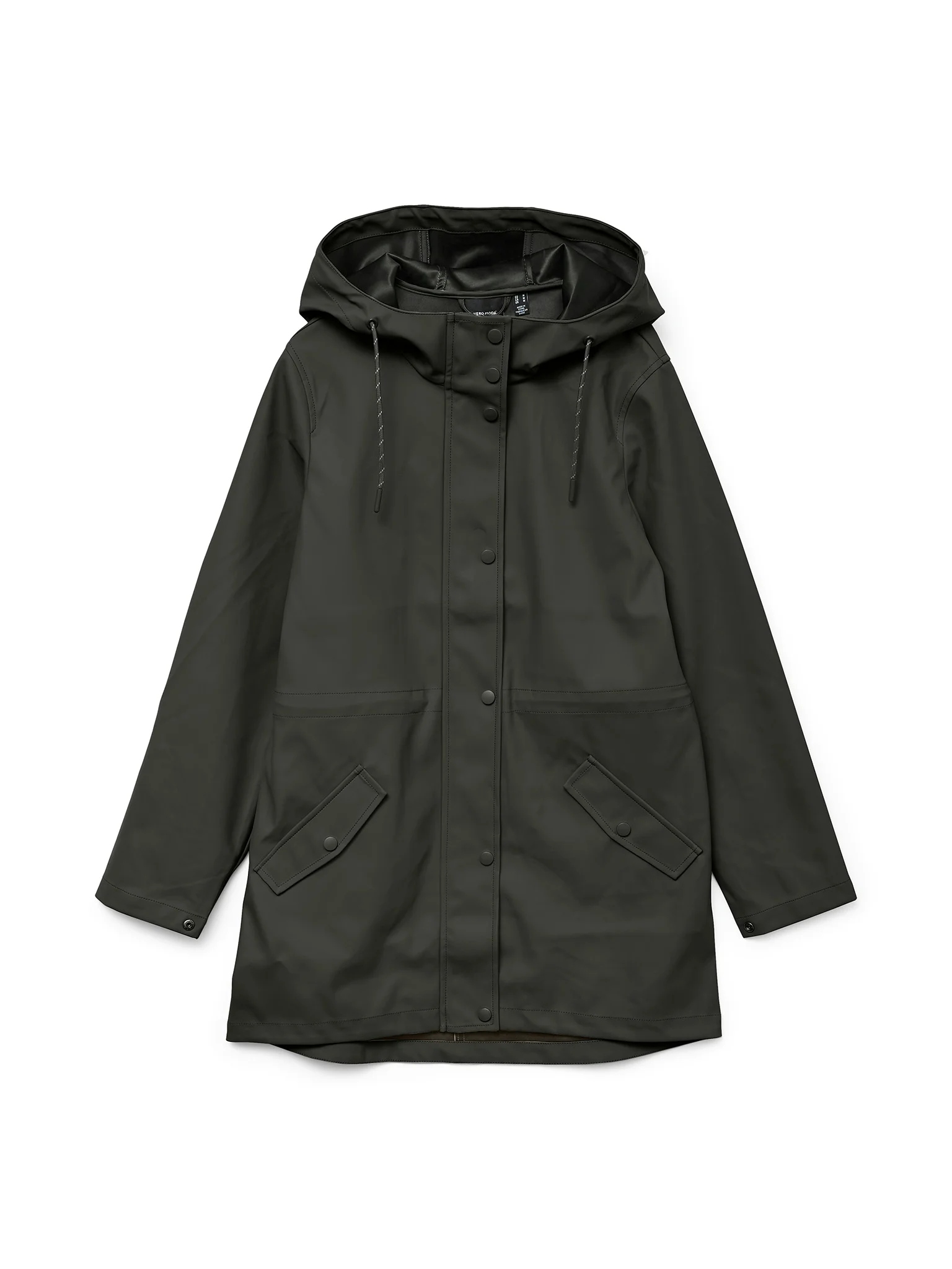 Vero Moda Bunda proti dešti Malou 10266982 Šedá Regular Fit M