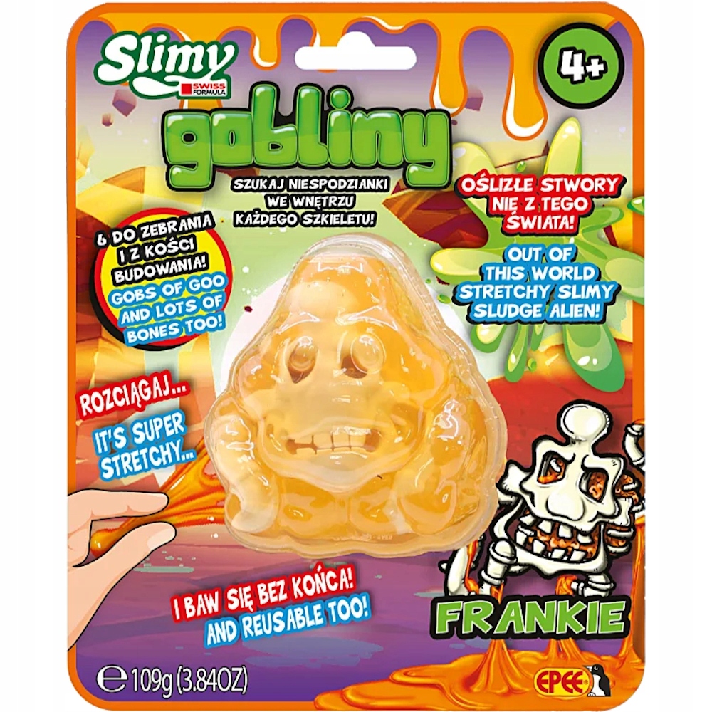 SLIMY GOBLINY POMARAŃCZOWY SLIME BLOB EPEE FRANKIE