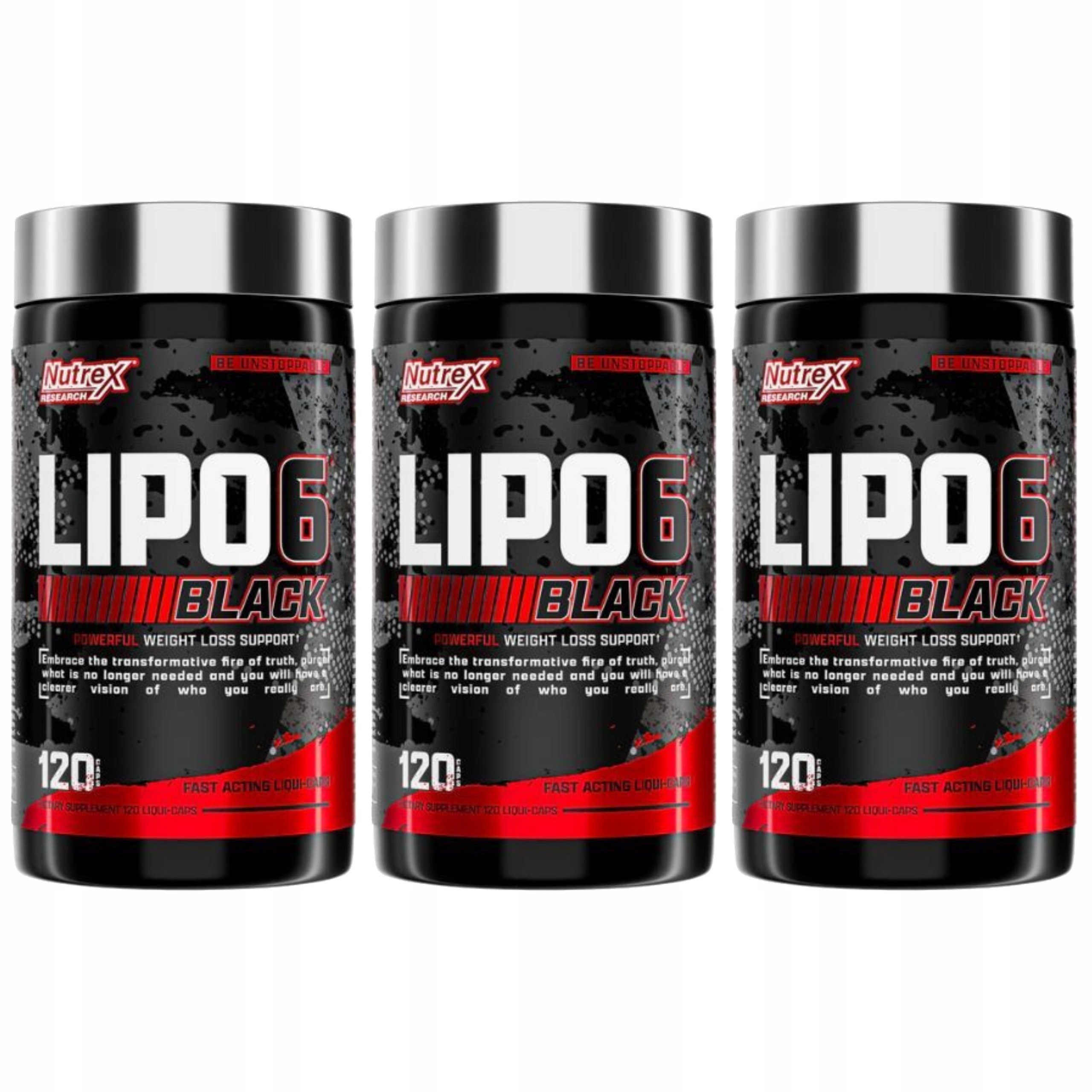 3x Spalovač tuků Fat Burner 200 mg kofeinu termogenika 120 kapslí Nutrex