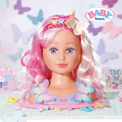 Baby Born 835777 Sister Głowa do Stylizacji Fairy Wróżka