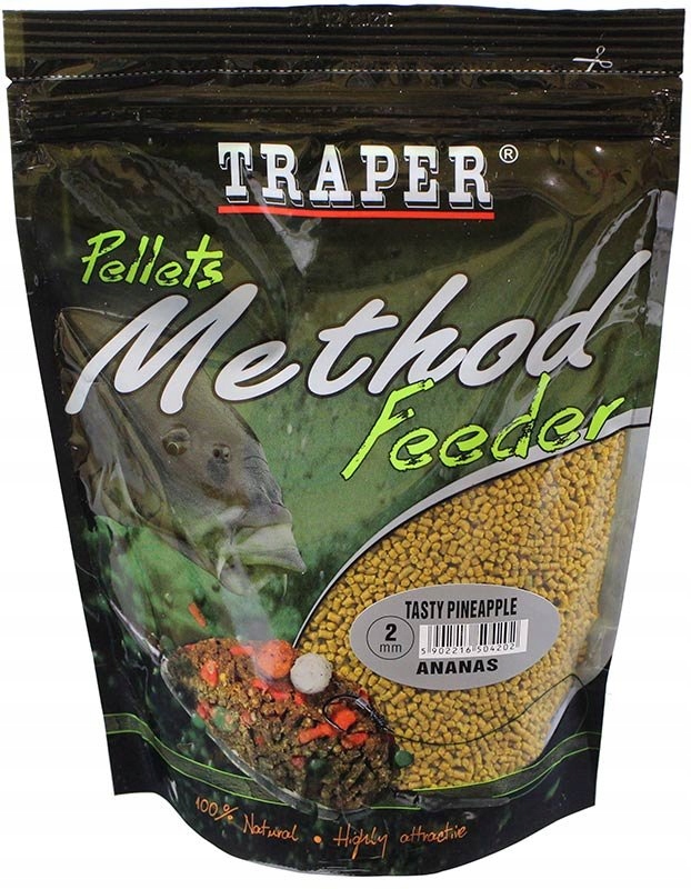 Method feeder pellet 2mm/500g ananas Traper