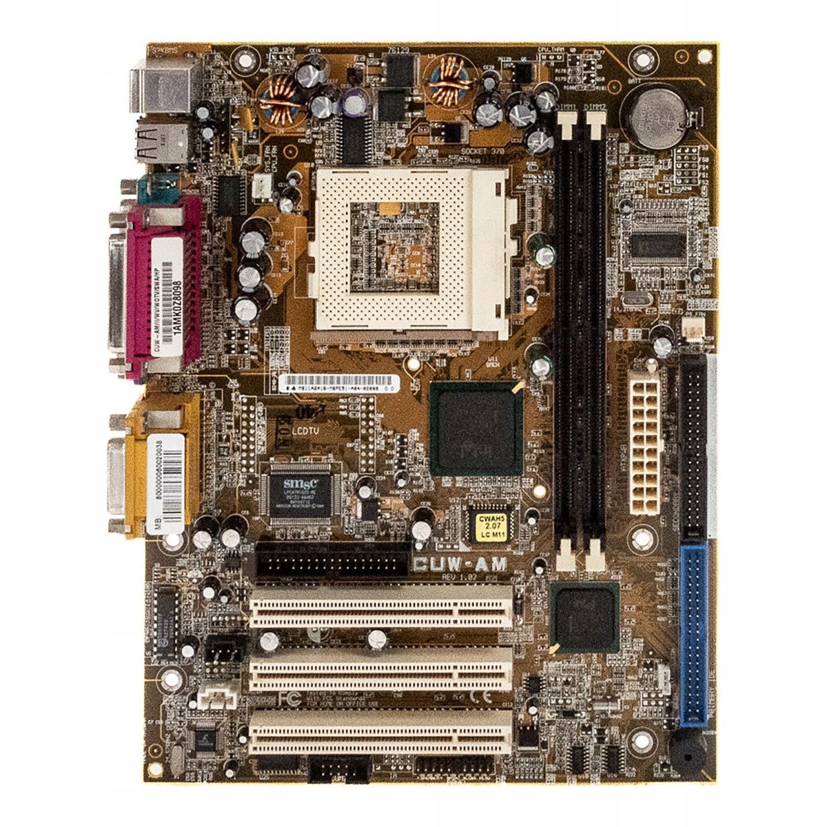 Asus Cuw-am Rev 1.x Socket 370 Sdram Pci micro-ATX