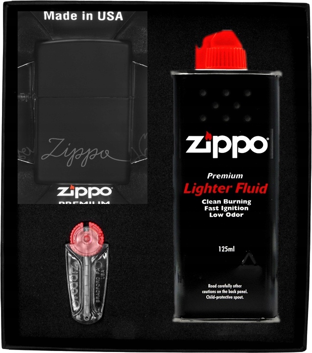 Sada Zippo Zapalovač Zippo Design 1 Dárková sada No1