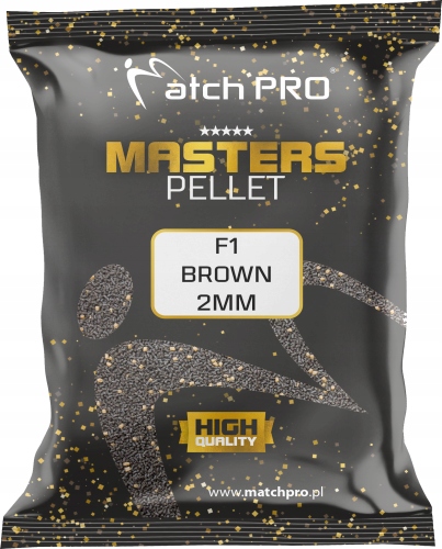 Pellet F1 Brown 2mm Masters 700g Match Pro