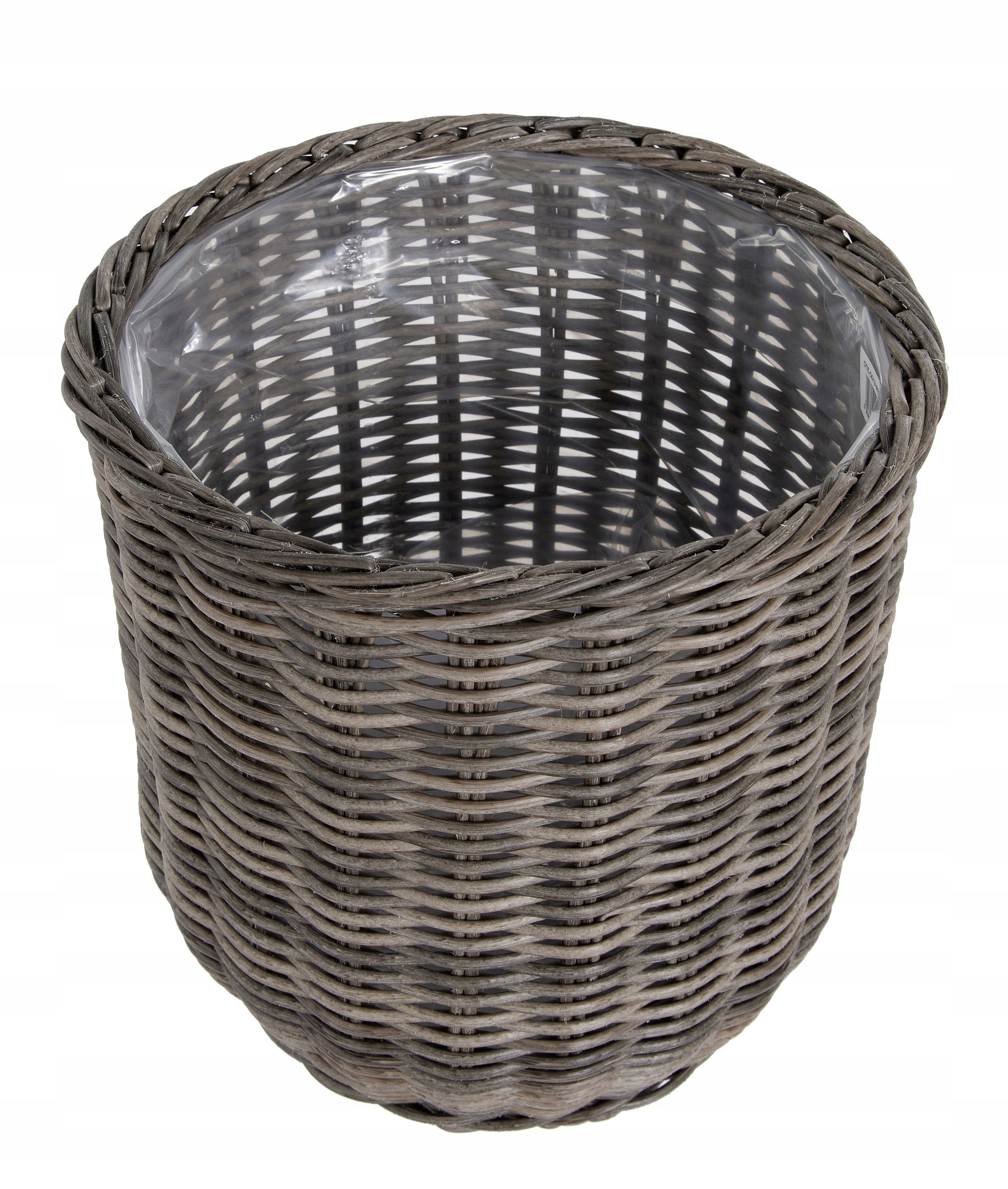 Donica kosz ogrodowa technorattan 29 x 29 x 32 cm Kod producenta OTE-D013-W32-CS