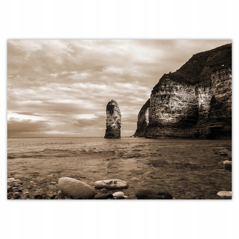 

Naklejki 70x50 Fotografia Sepia Klif