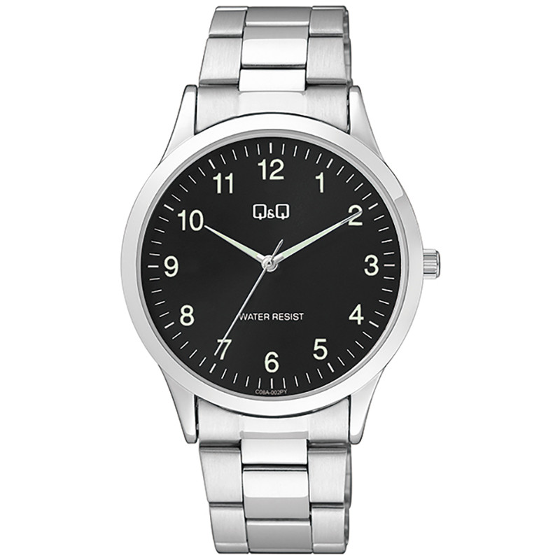 Pánské Hodinky Qq C08A-002P stříbrné