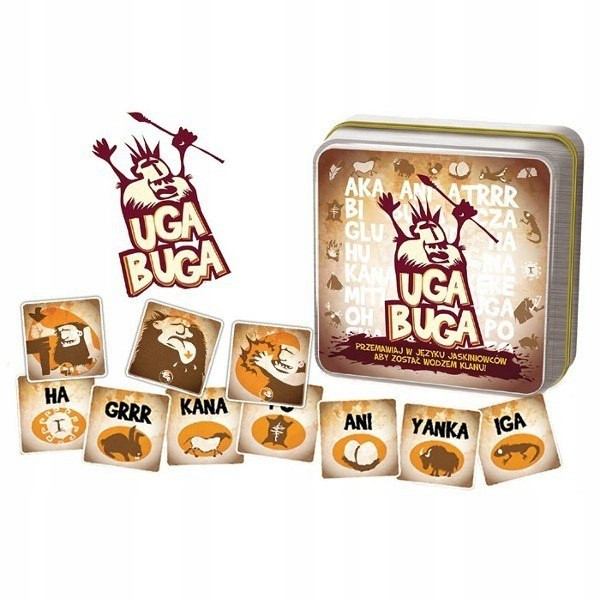 Gra Uga Buga Rodzinan Gra Planszowa Planszówka Familijna Dla Dzieci 8 Lat