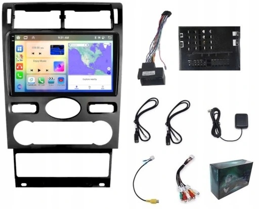 Gps Navigace Ford Mondeo 2004-2007 Android Carplay Wifi 4GB 64GB