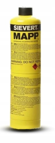 

Mapp Gas Sievert Gaz 1'' Butla 400g Nabój Zasobnik